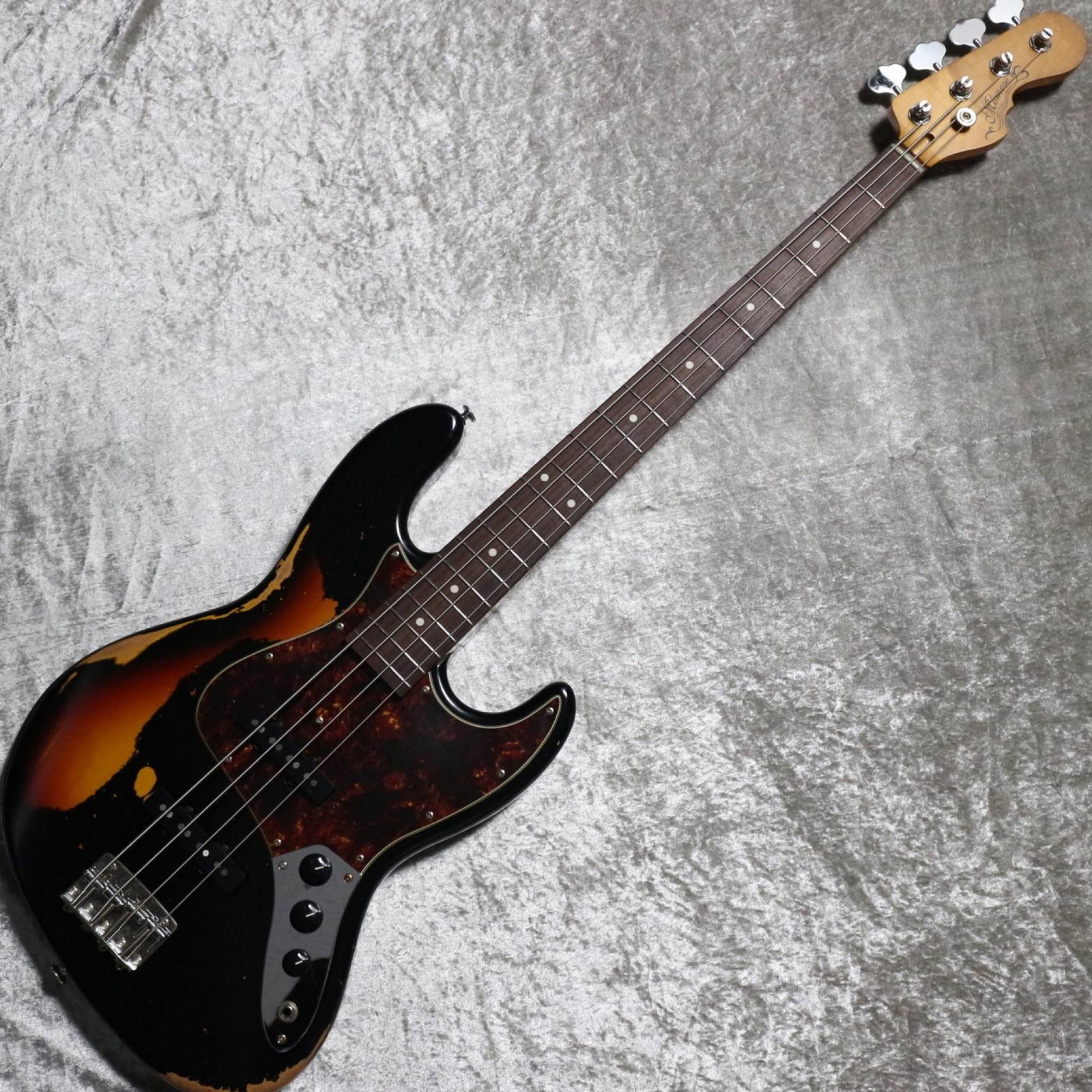Momose MJ1-STD/R BLK on 3TS Heavy-Aged