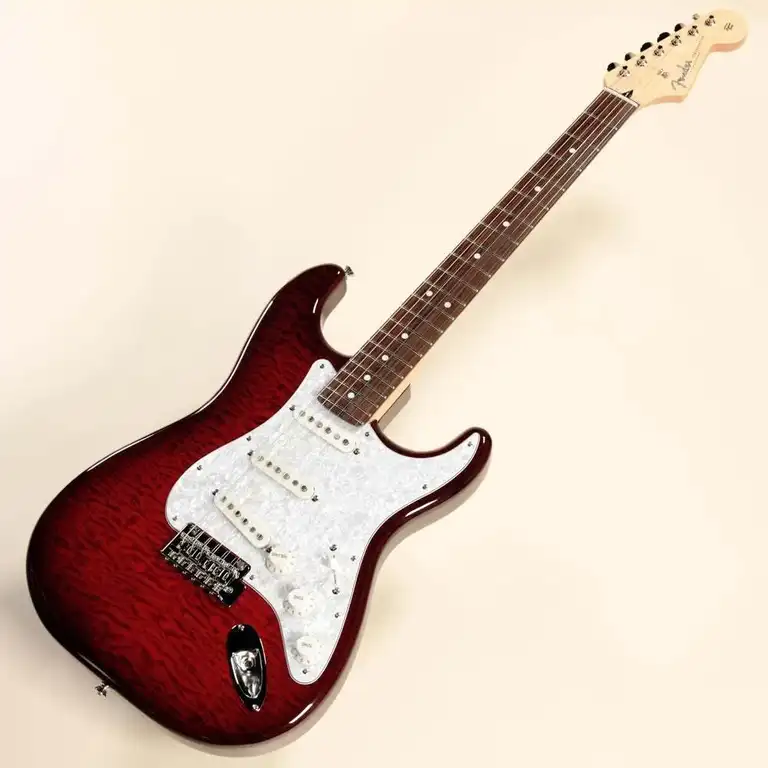 Fender Made in Japan ISHIBASHI FSR Hybrid II Stratocaster Quilt Maple Top Rosewood