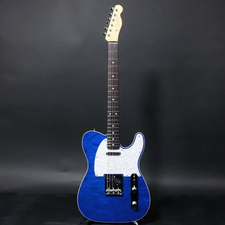 Fender ISHIBASHI FSR Made in Japan Traditional 60s Custom Telecaster Quilted Maple Top Ash Back Rosewood